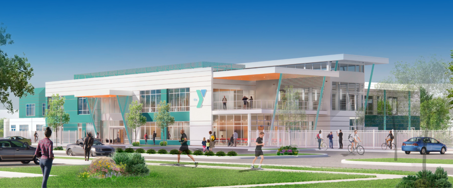 Wesley Chapel front of building rendering