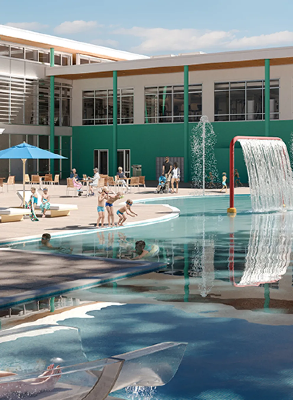 Wesley Chapel Pool rendering.