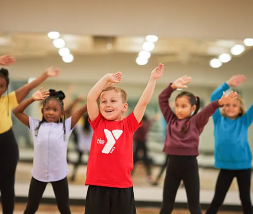 Children at the Spurlino YMCA.