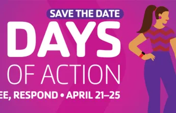 Save the Date: 5 Days of Action Know, See, Respond April 21-25