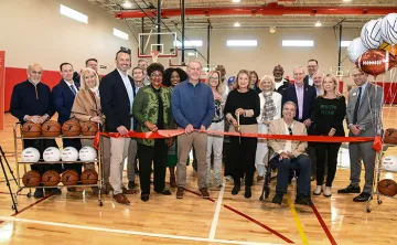 Spurlino Gymnasium Ribbon Cutting