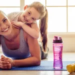 Mother and daughter at the Y
