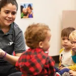 Preschool reading instruction at the Y